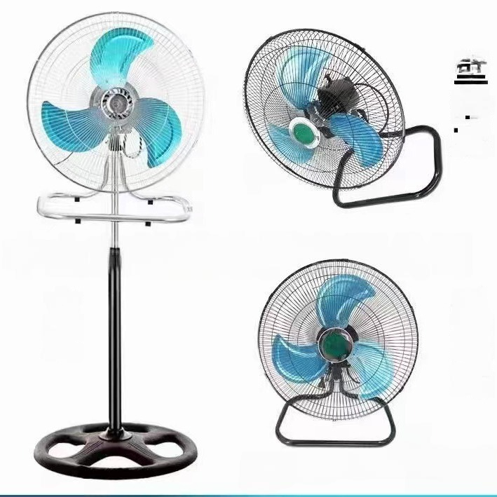 18-inch floor fan, three-in-one vertical, floor-standing, oscillating hanging fan