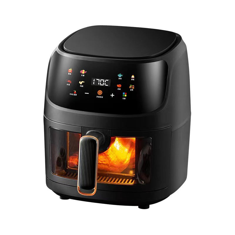 stainless steel Air fryer 110V/220V, multi-function visible window & large capacity