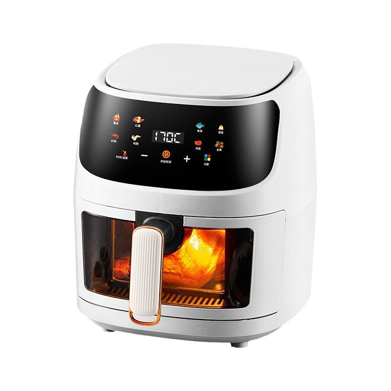stainless steel Air fryer 110V/220V, multi-function visible window & large capacity
