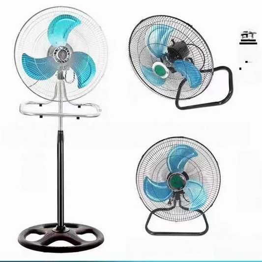18-inch floor fan, three-in-one vertical, floor-standing, oscillating hanging fan