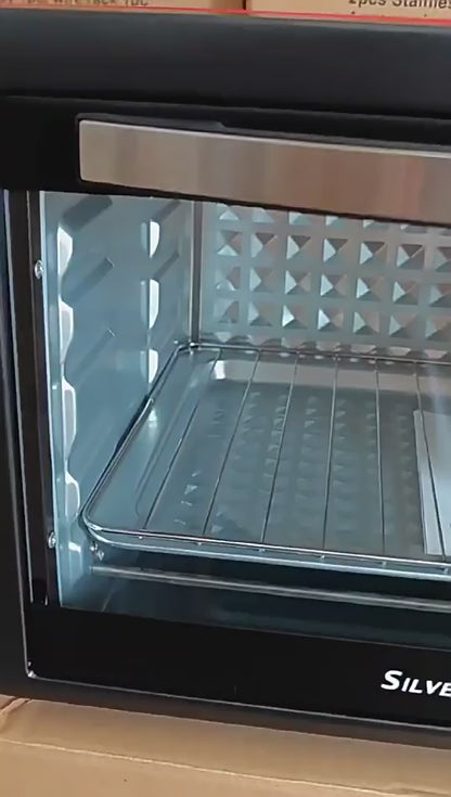 48L large capacity baking oven, multifunctional three-layer upper and lower heating
